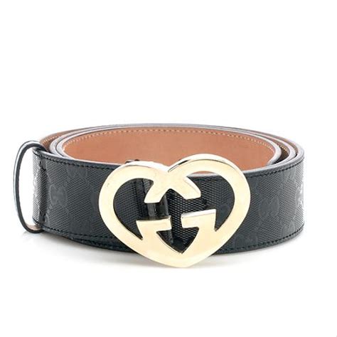 gucci heart buckle belt|Gucci belt buckle for sale.